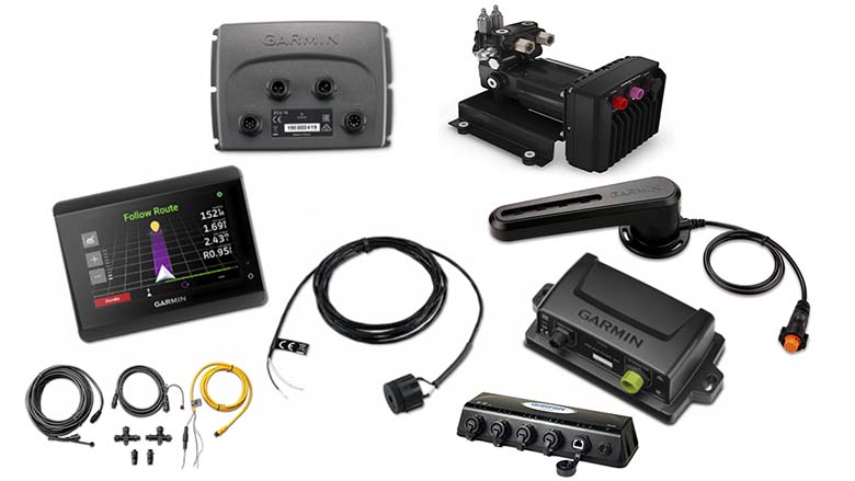 Mediterranean Yachting Services - MYS - TESYS Navtech Garmin Autopilot Elite